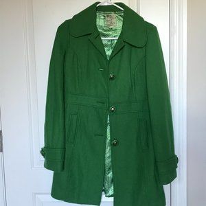Tulle Emerald Green Coat